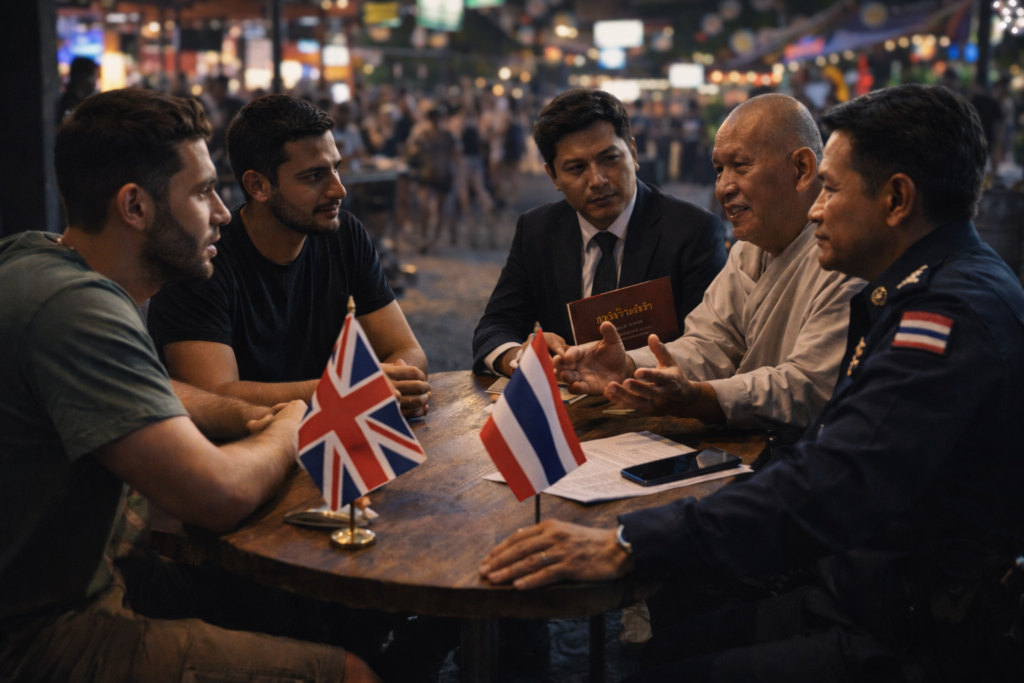Community mediation in Thailand for foreign visitors